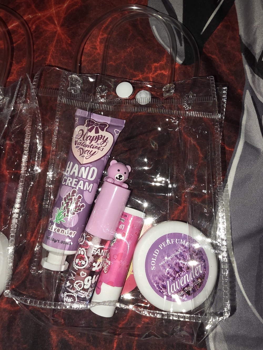 Lavender Hand Cream & Lip Care Set by